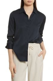 Vince Slim Silk Blouse   Nordstrom at Nordstrom